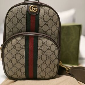 2024 Gucci Ophidia Small Slingbag W/ Red and Green Stripe